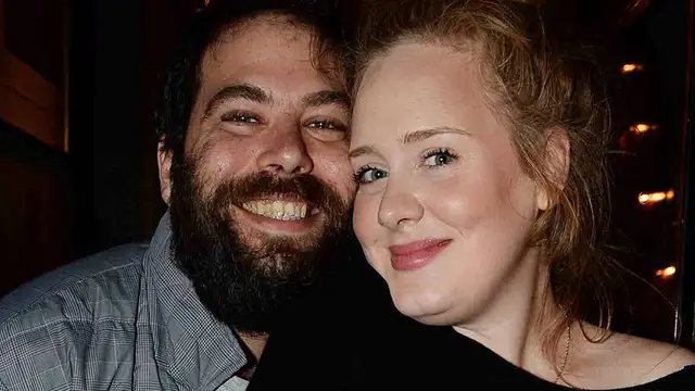 Simon Konecki y Adele