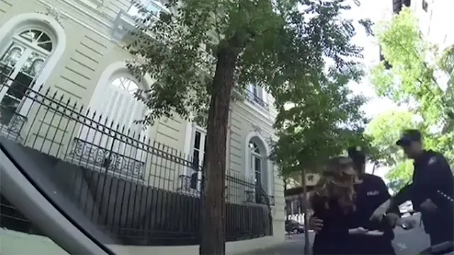 Blanca Suárez, detenida por la policía
