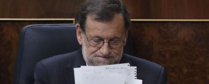 Mariano Rajoy en el Congreso de los Diputados
