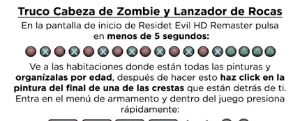 Truco Cabeza de Zombie y Lanzador de Rocas Truco Cabeza de Zombie y Lanzador de Rocas