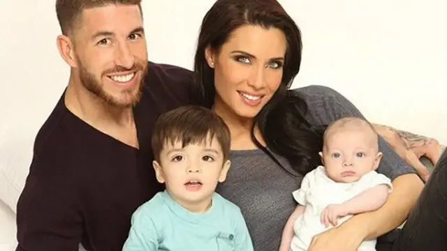 Pilar Rubio, Sergio Ramos y sus hijos