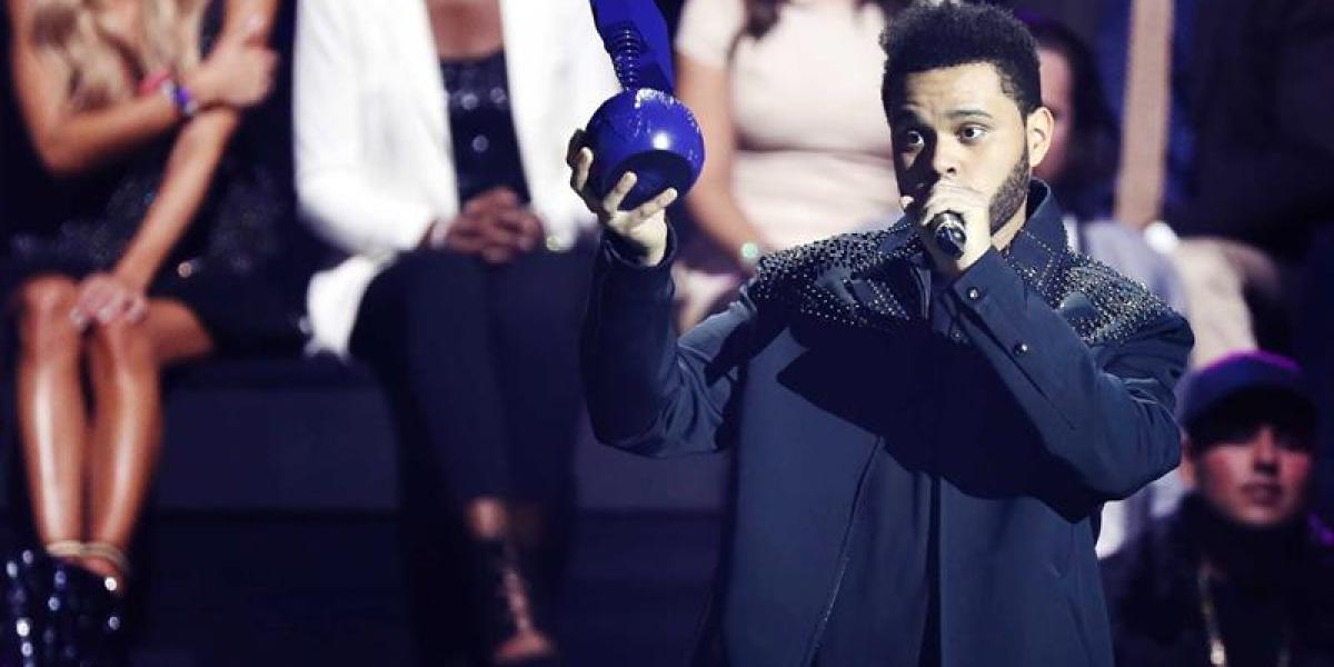 The Weeknd en los MTV Europe Music Awards (EMAs)
