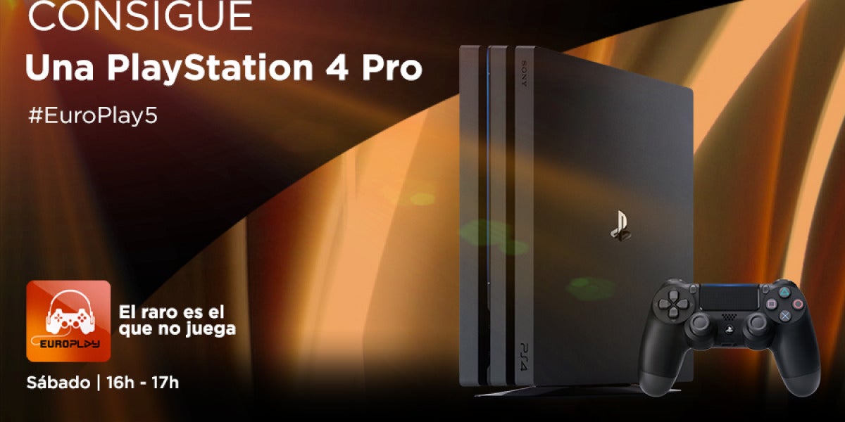 Consigue una PlayStation 4 Pro en EuroPlay