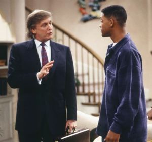Donald Trump en 'El príncipe de Bel-Air' Donald Trump en 'El príncipe de Bel-Air'