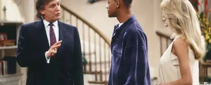Donald Trump en 'El príncipe de Bel-Air' Donald Trump en 'El príncipe de Bel-Air'
