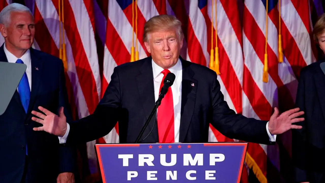 Donald Trump ante los medios Donald Trump ante los medios
