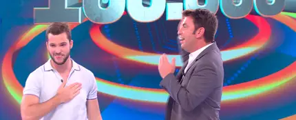 'Ahora Caigo' reparte su premio gordo de 100.000€ 'Ahora Caigo' reparte su premio gordo de 100.000€