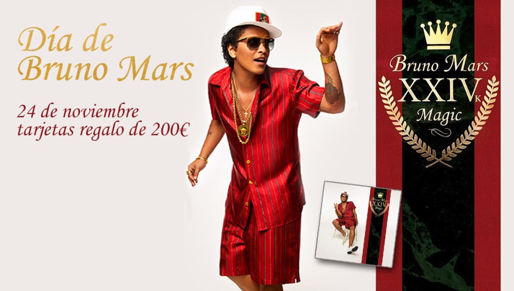 Día Bruno Mars en Europa FM