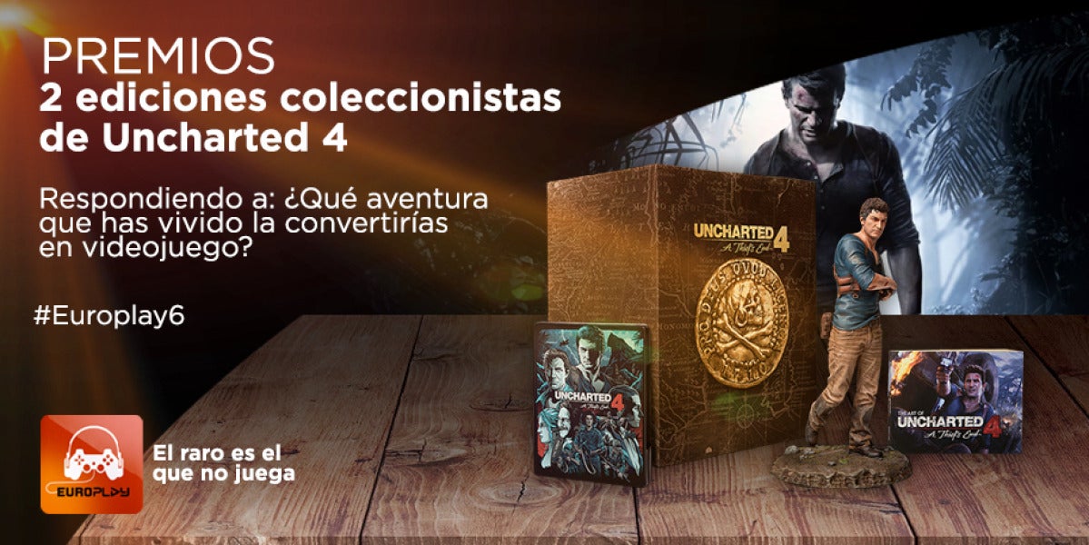 Gana la edición coleccionista de Uncharted 4