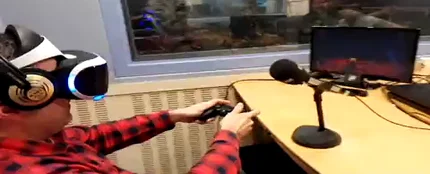 Frame 0.0 de: Raúl Pérez con unas VR en Europlay Frame 0.0 de: Raúl Pérez con unas VR en Europlay