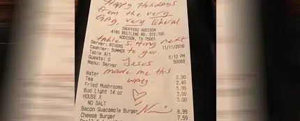 Cuenta del restaurante de una familia homófoba Cuenta del restaurante de una familia homófoba