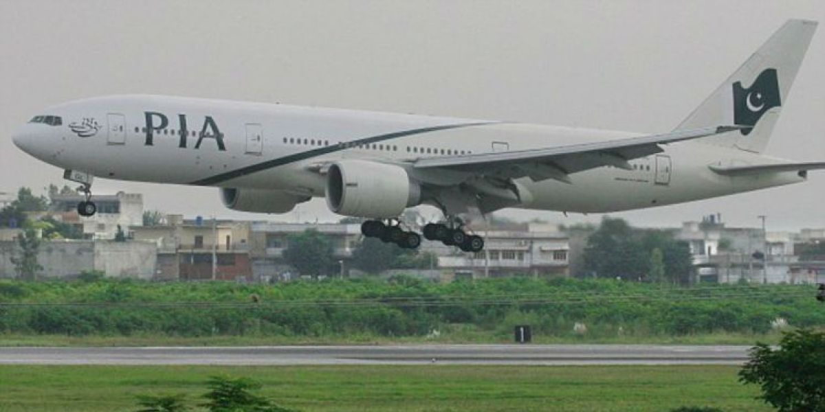 Un avión de Pakistan International Airlines