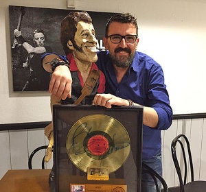 Josep Maria Pons, un gran fan de Bruce Springsteen Josep Maria Pons, un gran fan de Bruce Springsteen