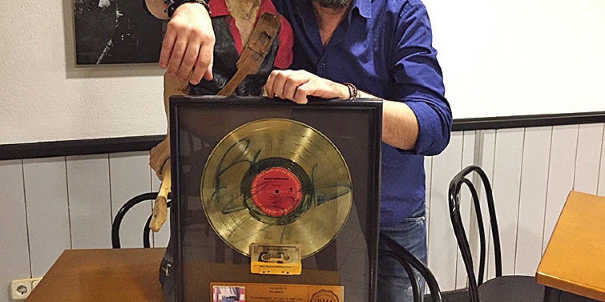 Josep Maria Pons, un gran fan de Bruce Springsteen