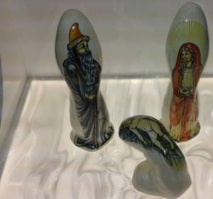 El belén de dildos del 'sex shop' de Talavera. El belén de dildos del 'sex shop' de Talavera.
