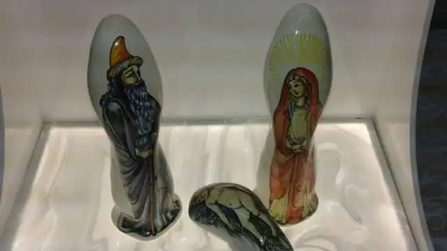 El belén de dildos del 'sex shop' de Talavera.