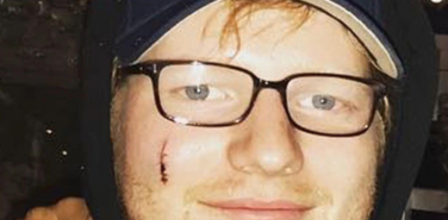 Ed Sheeran con el corte