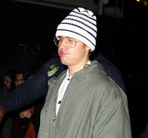Justin Bieber bastante "perjudicado" en la fiesta de Usain Bolt Justin Bieber bastante "perjudicado" en la fiesta de Usain Bolt