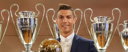 Cristiano Ronaldo, con su cuarto Balón de Oro
