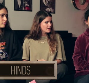Hinds: 'En España es el único lugar en el que se nos falta al respeto libremente' Hinds: 'En España es el único lugar en el que se nos falta al respeto libremente'
