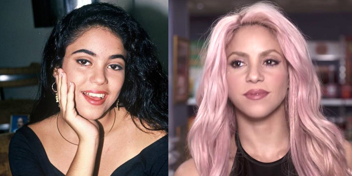 La Sorprendente Transformación Física De Shakira Desde Sus Inicios