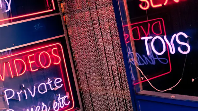 Imagen de un 'sex shop'