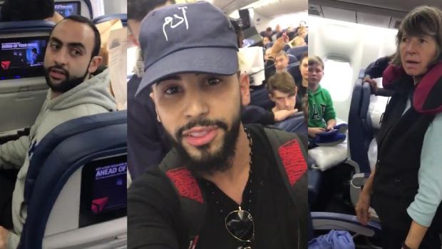 Adam Saleh, expulsado de un avión de Delta