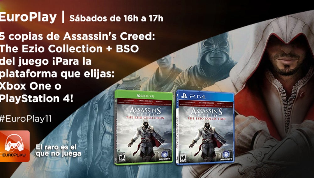 Concurso #EuroPlay11. Consigue el videojuego Assassin's Creed
