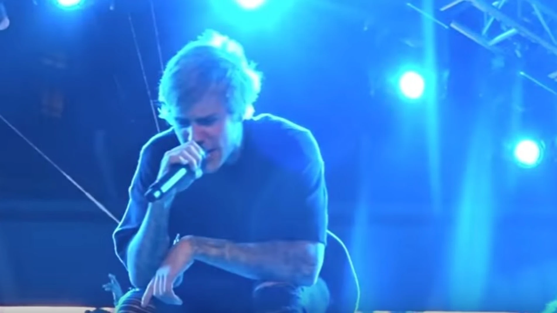El descarado playback de Justin Bieber en su primer concierto del año El descarado playback de Justin Bieber en su primer concierto del año