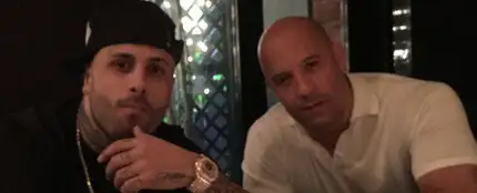 Nicky Jam con Vin Diesel Nicky Jam con Vin Diesel