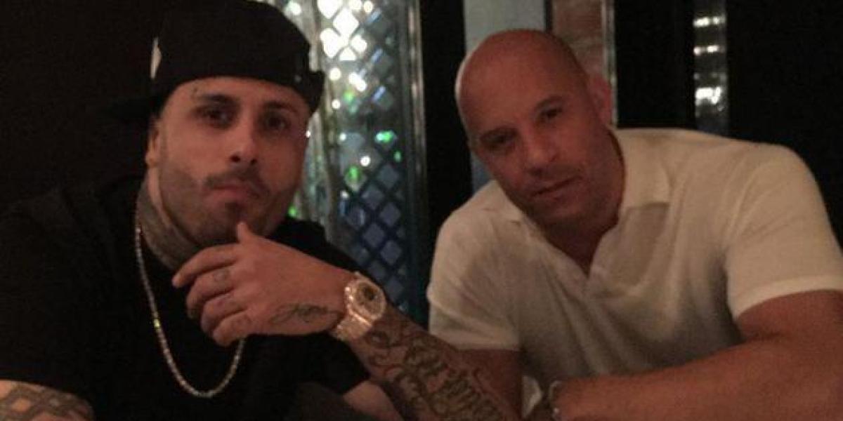 Nicky Jam con Vin Diesel