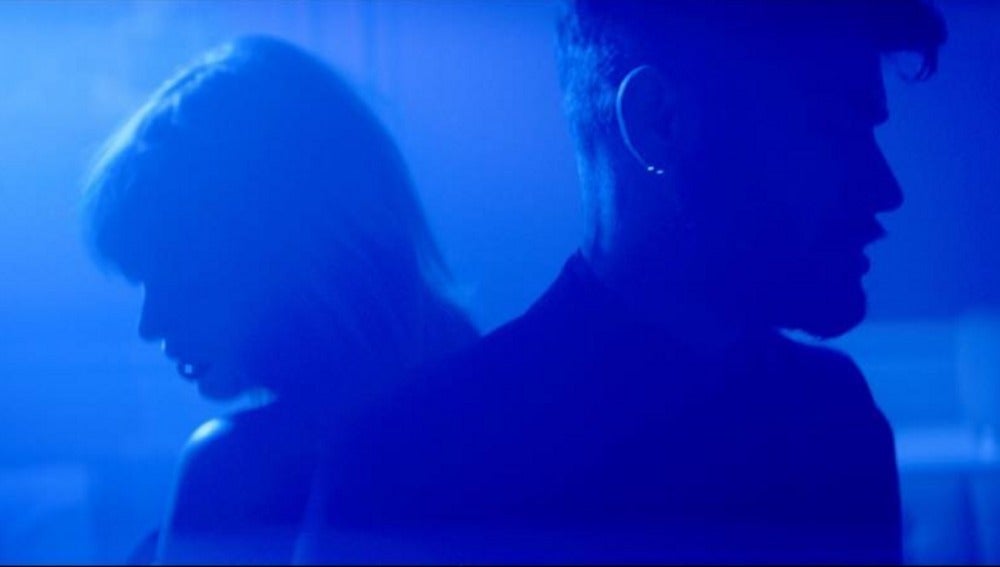 Taylor Swift y Zayn en el vídeo de 'I don't wanna live forever'