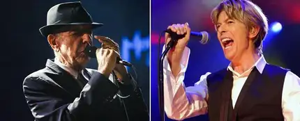 David Bowie y Leonard Cohen optarán póstumamente a los Brit Awards 2017 David Bowie y Leonard Cohen optarán póstumamente a los Brit Awards 2017