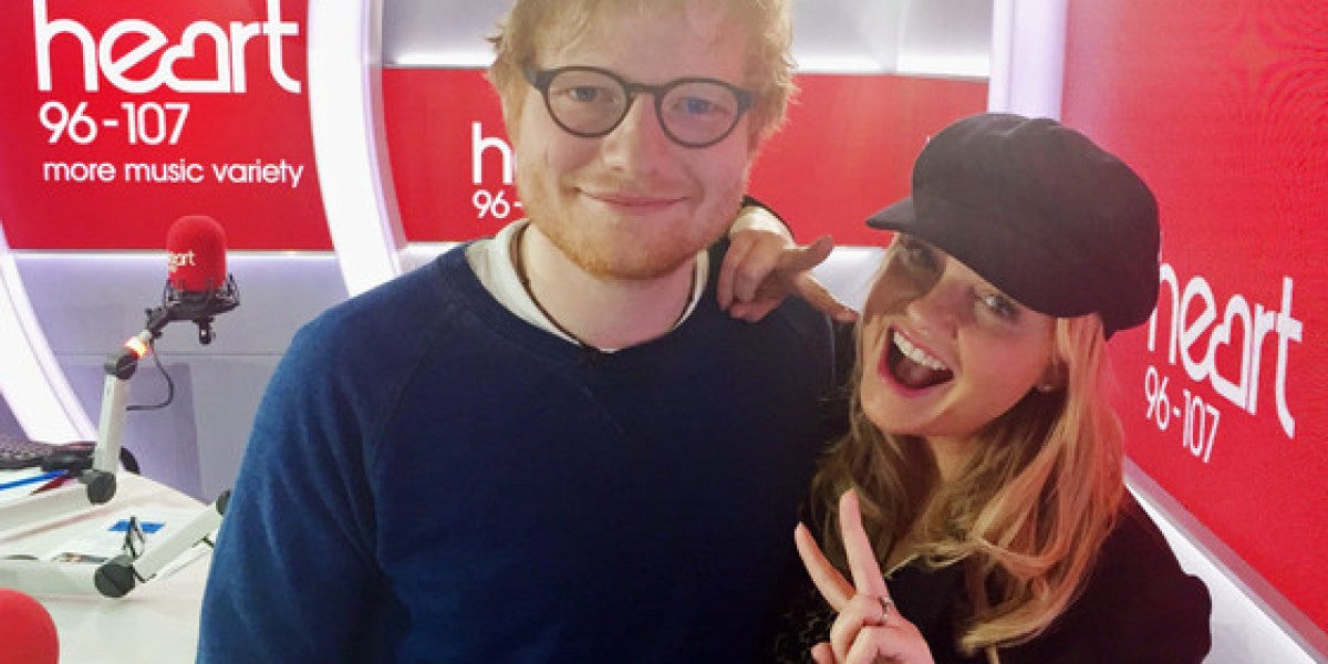Ed Sheeran y Emma Bunton