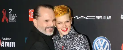 Miguel Bosé posa junto a su sobrina, Bimba Bosé Miguel Bosé posa junto a su sobrina, Bimba Bosé