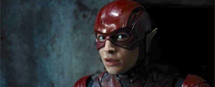 Ezra Miller interpretando a Flash en &#39;La Liga de la Justicia&#39;