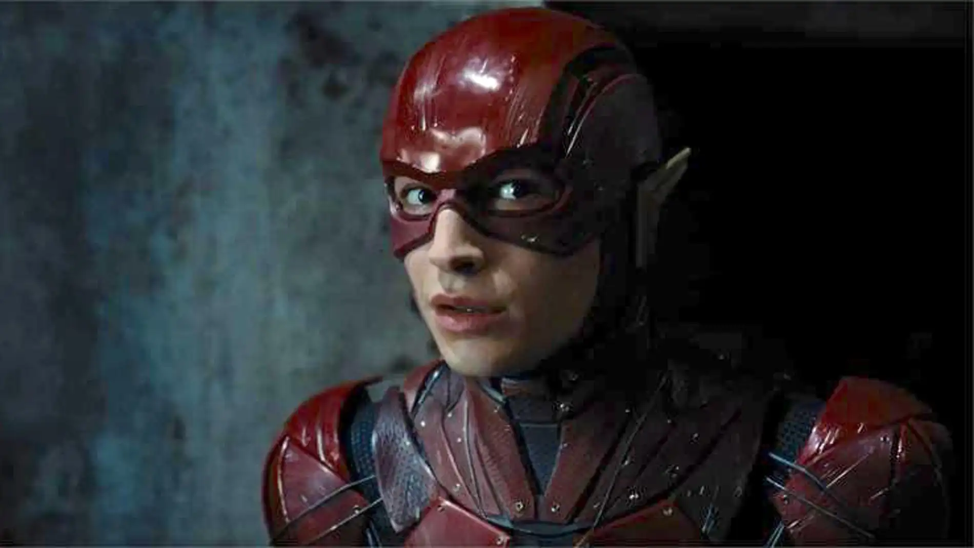 Ezra Miller interpretando a Flash en 'La Liga de la Justicia'