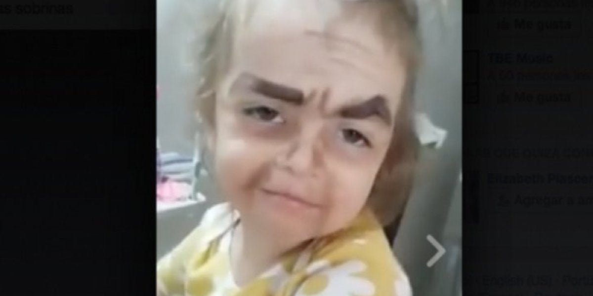 Esta niña y su "maquillaje de princesa" conquistan las redes