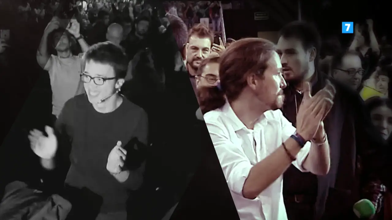 Íñigo Errejón y Pablo Iglesias Íñigo Errejón y Pablo Iglesias