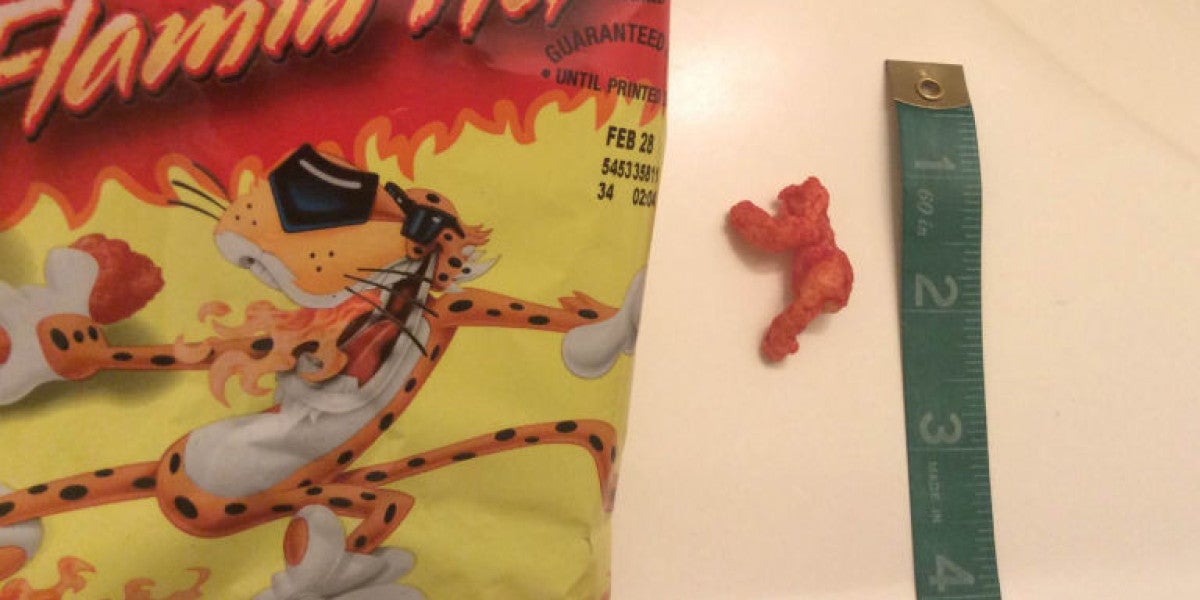 El Cheeto Harambe subastado en Ebay