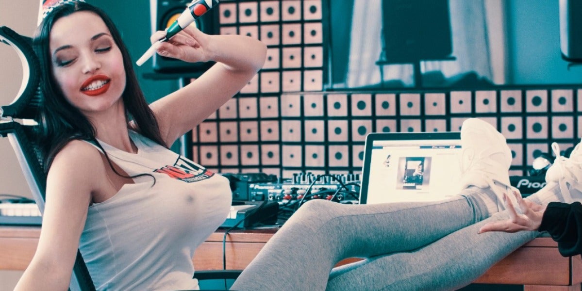 La Dj portuguesa Mari Ferrari