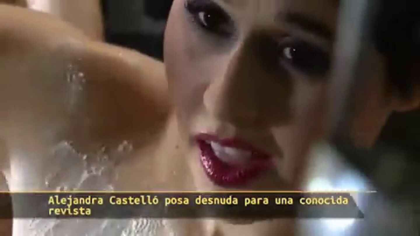 Frame 28.696991 de: Alejandra Castell&oacute; se desnuda en una sensual sesi&oacute;n de fotos