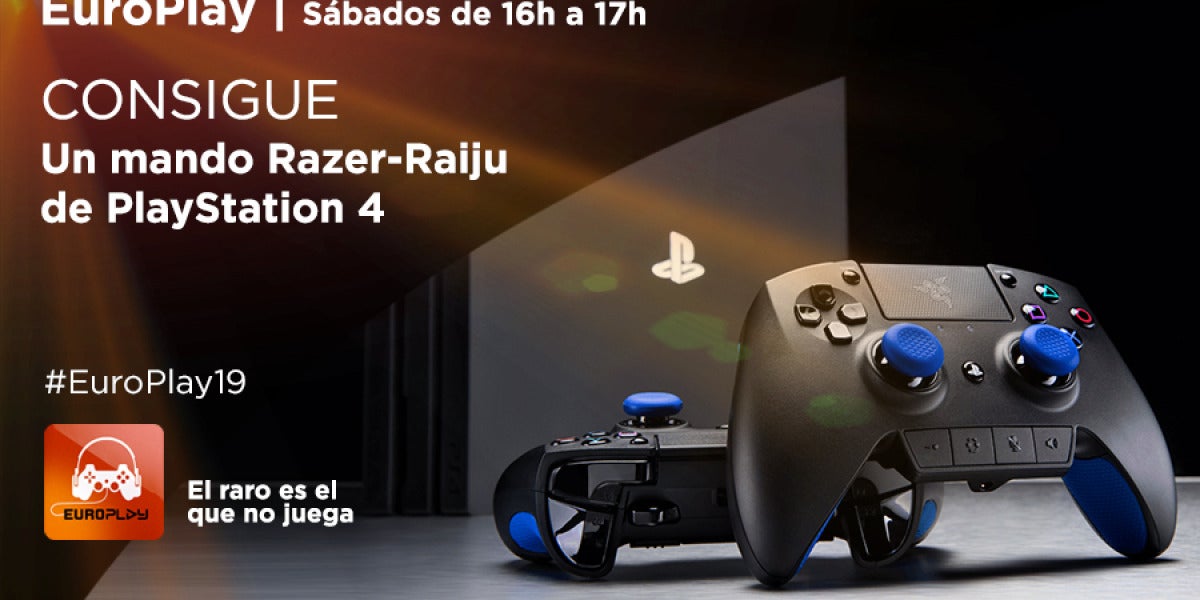 Concurso Europlay19 | ¡Consigue un mando Razer-Raiju de PlayStation 4!