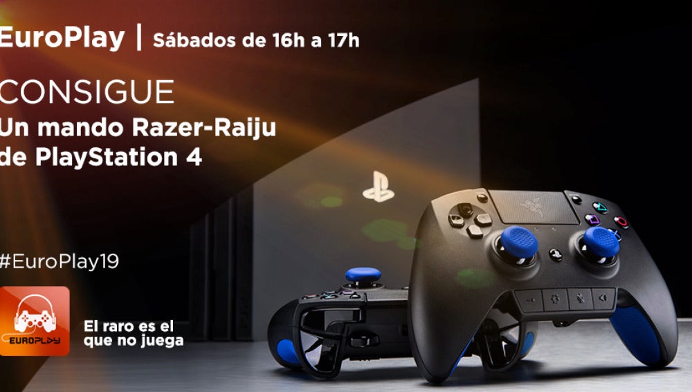Concurso Europlay19 | ¡Consigue un mando Razer-Raiju de PlayStation 4!