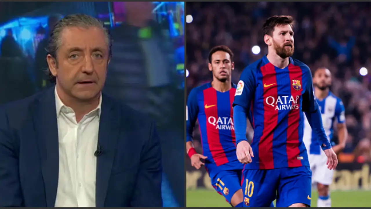 Josep Pedrerol y Messi Josep Pedrerol y Messi