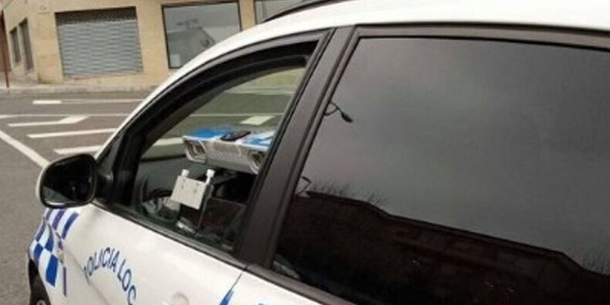 Coche de la Policía Local de Ourense