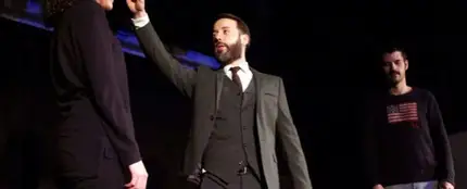 El mentalista Pablo Raijenstein durante uno de sus espectáculos. El mentalista Pablo Raijenstein durante uno de sus espectáculos.