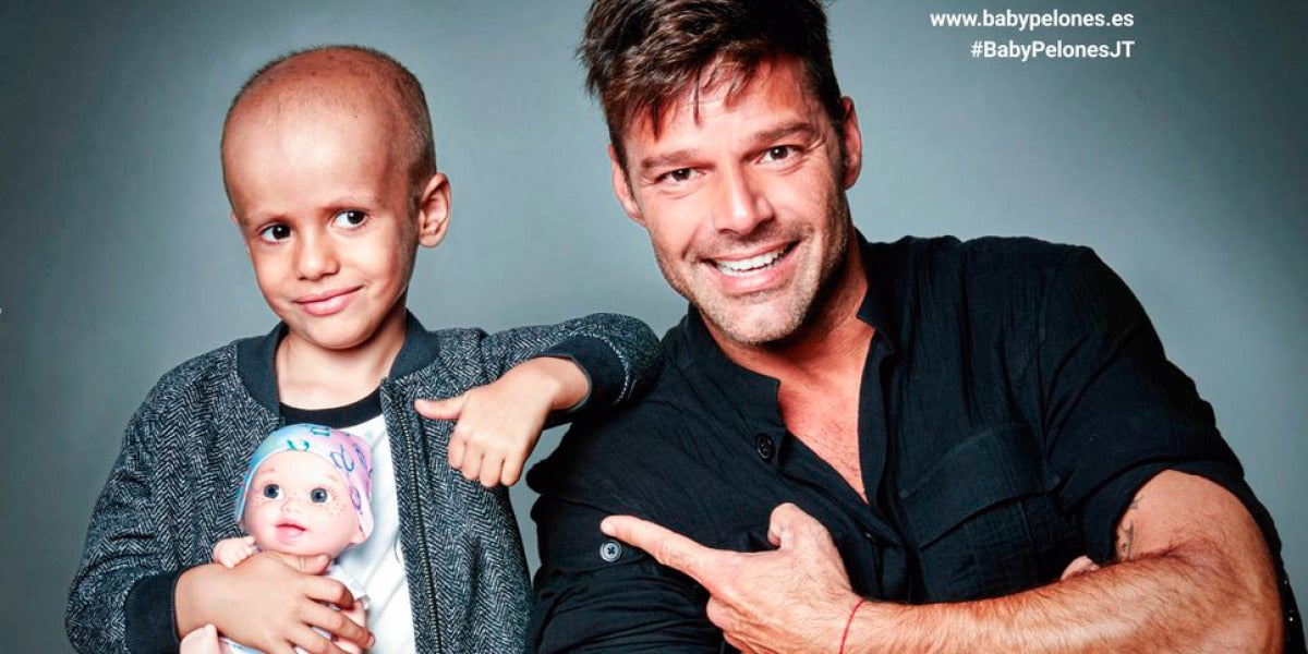 Ricky Martin se suma a la lucha contra el cáncer infantil