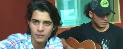 Erick Brian y Richard Camacho de CNCO Erick Brian y Richard Camacho de CNCO