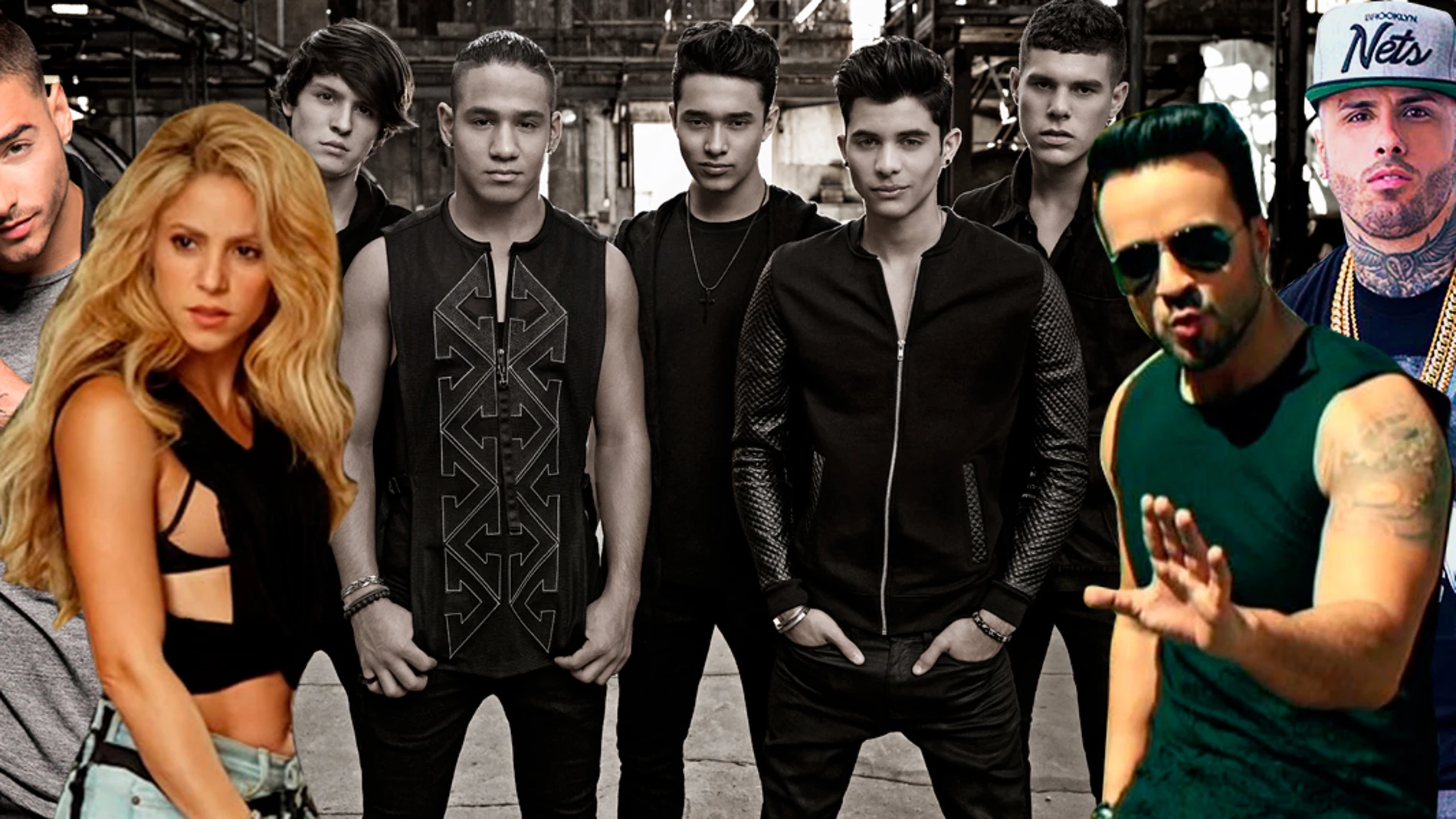 Los latinos que pegan fuerte Los latinos que pegan fuerte